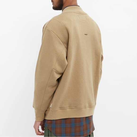 WTAPS Men's Gps Zip Through Bomber Jacket in Coyote Brown X03 -  Large - Picture 2 of 14